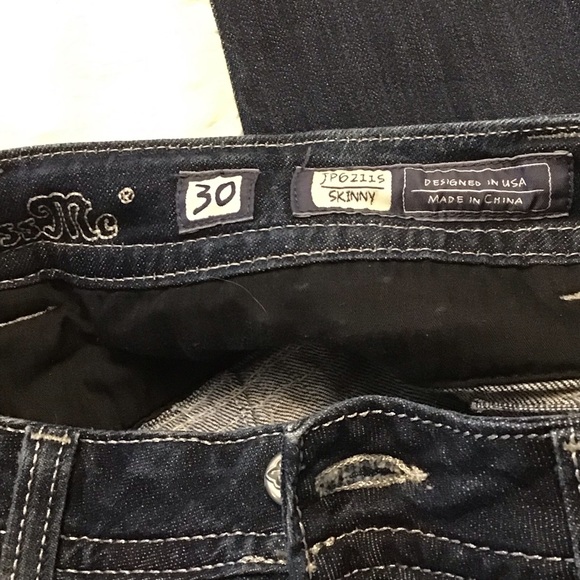 Miss Me Jeans  JP611S Skinny Size 30 - Picture 6 of 15